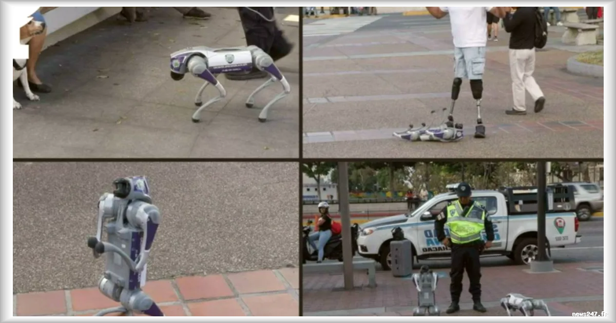 Des chiens robots au service de la sécurité à Caracas : une avancée technologique majeure