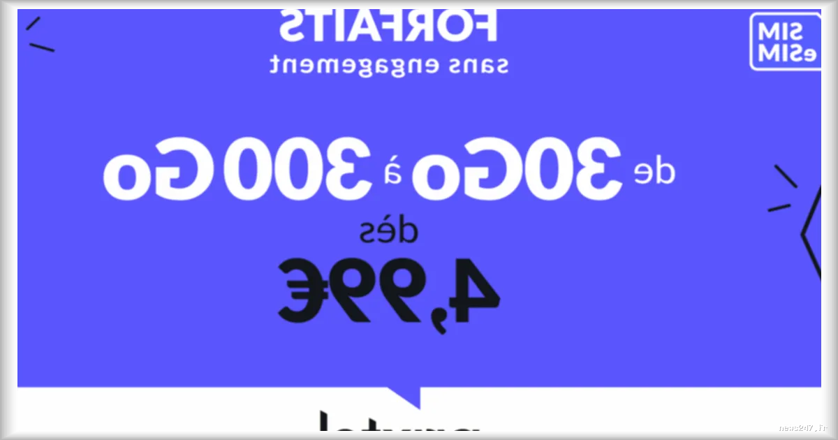 Des forfaits mobiles abordables et flexibles chez Prixtel : une offre Oxygène à partir de 6,99 €/mois