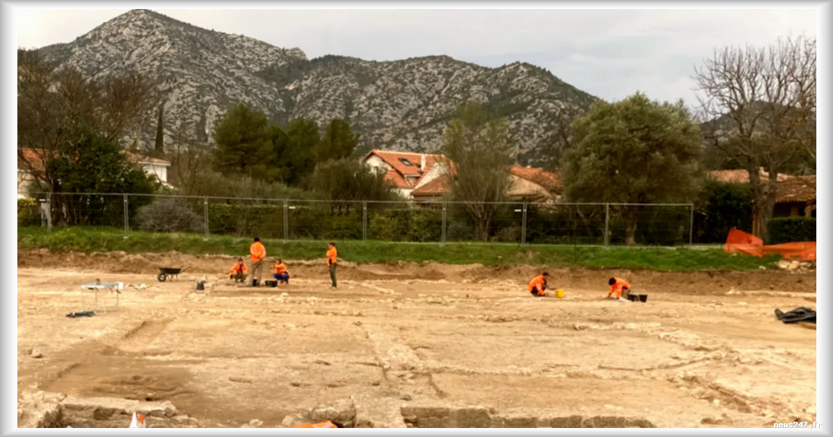 Des fouilles archéologiques près de Marseille révèlent les vestiges d’une agglomération antique de 2000 ans