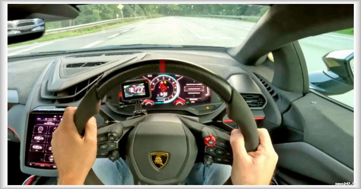 Des influenceurs roulent à 370 km/h sur les autoroutes allemandes : une pratique controversée