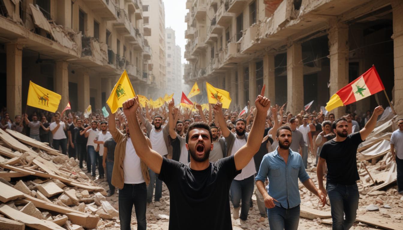 Des Libanais en colère contre le Hezbollah après les bombardements israéliens