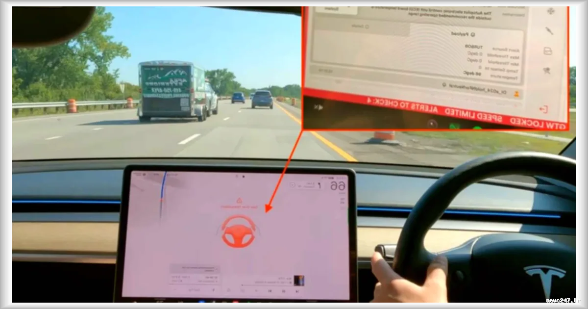Des ordinateurs de Tesla défaillants après la mise à jour du FSD v14 Lite