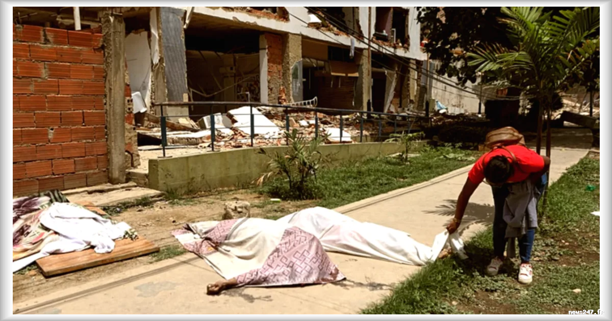Deux enfants morts dans l’effondrement d’un immeuble à La Guaira au Venezuela