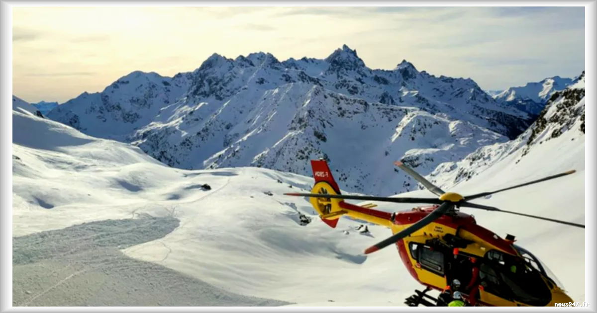 Deux skieuses périssent ensevelies dans une avalanche en Haute-Savoie