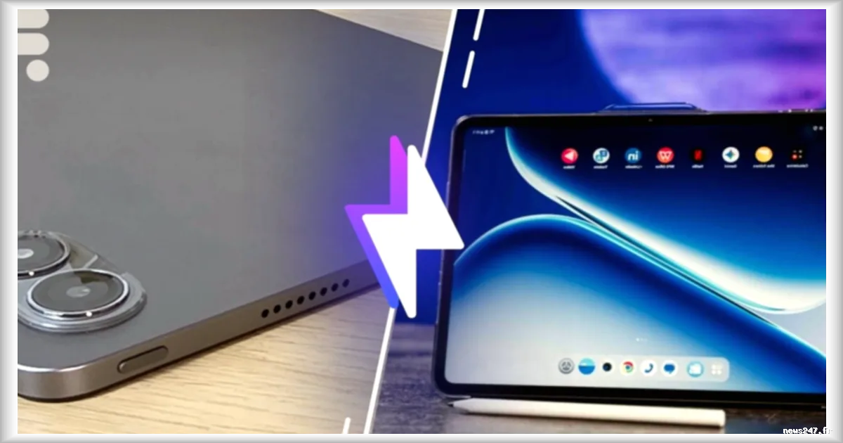 Deux tablettes Android sous les 300 euros : Xiaomi Redmi Pad 2 Pro et OnePlus Pad Go 2 en comparaison