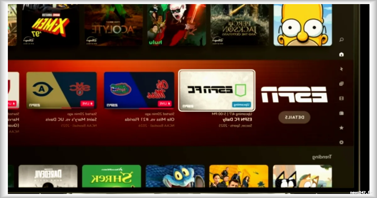 Disney+ intègre ESPN en France : diffusion de la NBA, NHL et sports en direct