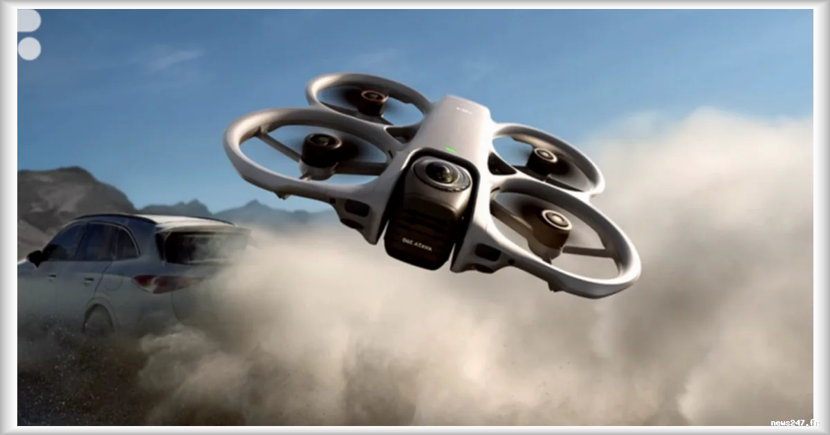 DJI Avata 360 : Le Premier Drone 8K Capable de Filmer à 360 Degrés