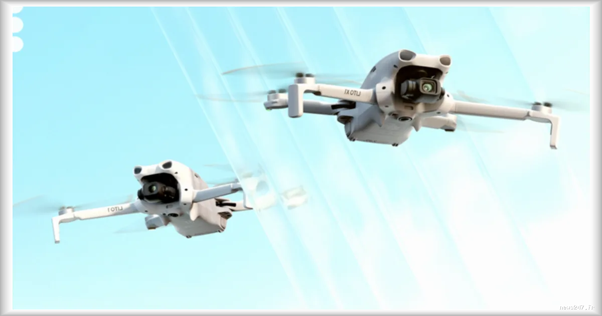 DJI devoile deux nouveaux drones abordables, les DJI Lito 1 et DJI Lito X1