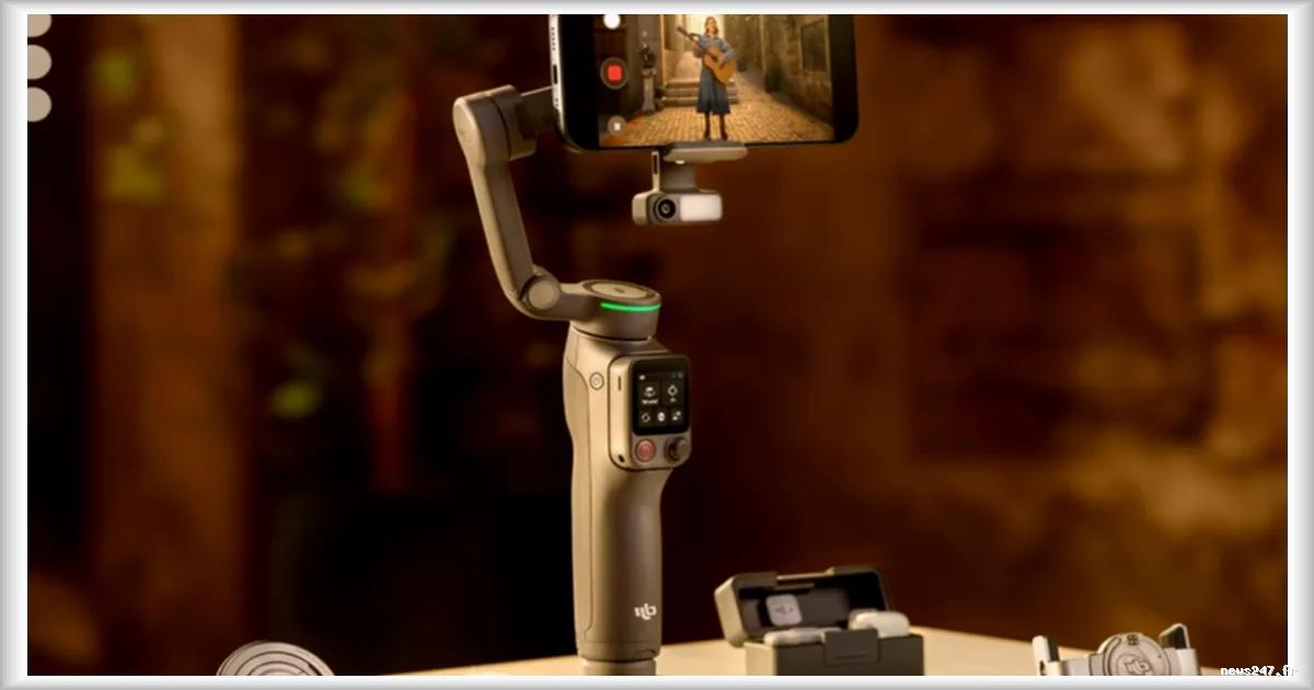 DJI Osmo Mobile 8P : un gimbal nouvelle génération avec télécommande et suivi optimisé dévoilé par le fabricant