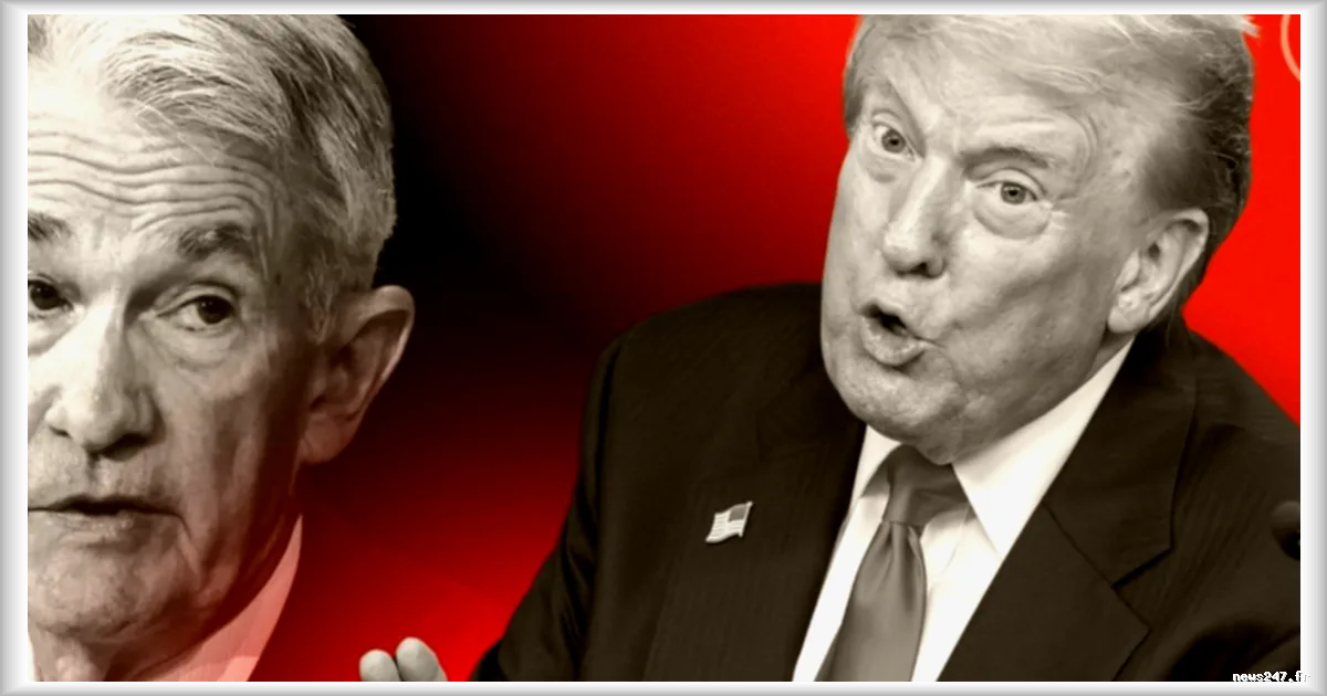 Donald Trump critique à nouveau Jerome Powell pour son bilan à la Fed