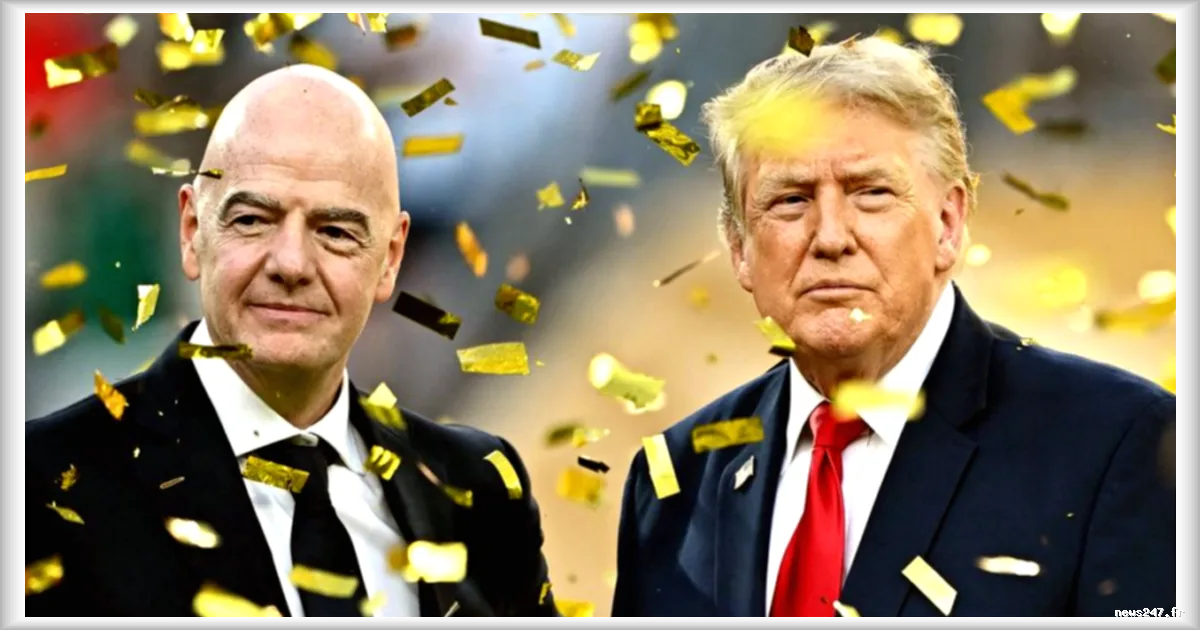 Donald Trump défend Gianni Infantino, le président de la Fifa, contre les critiques