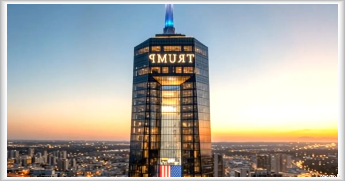 Donald Trump devoile un projet de bibliotheque presidentielle a Miami aux dimensions pharaoniques