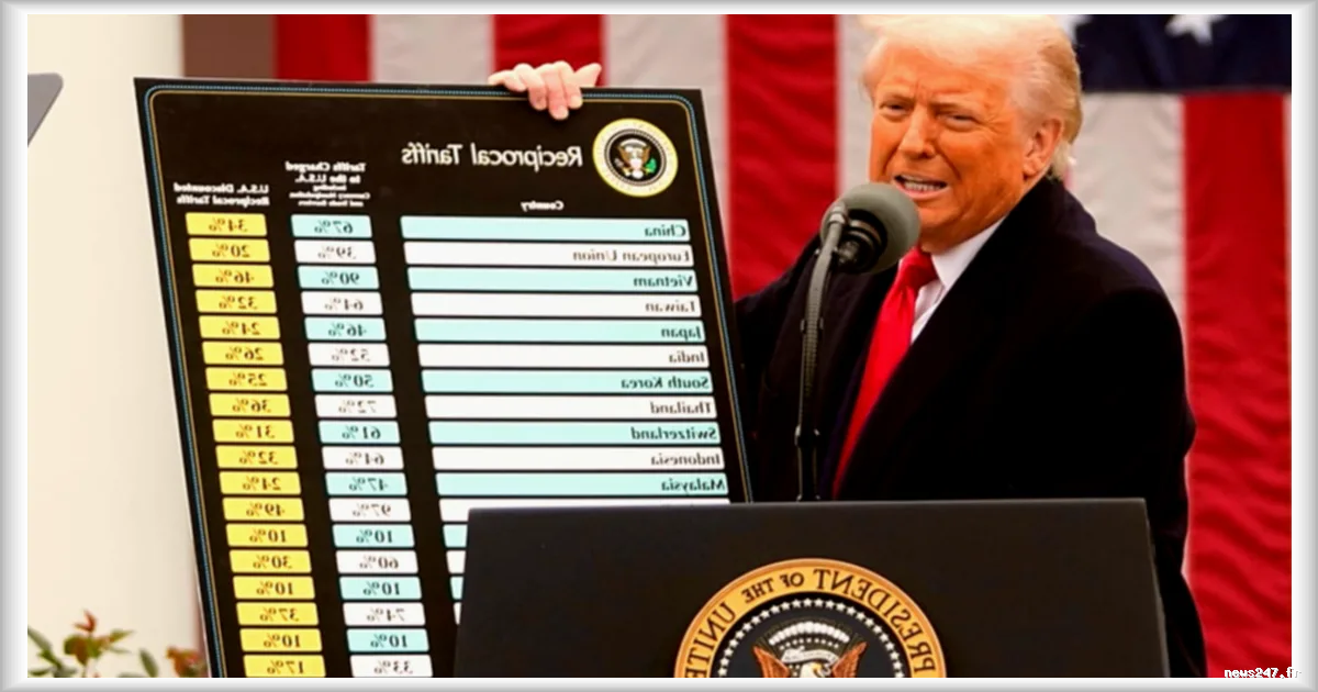 Donald Trump impose de nouveaux droits de douane sur 60 pays pour lutter contre le travail forcé