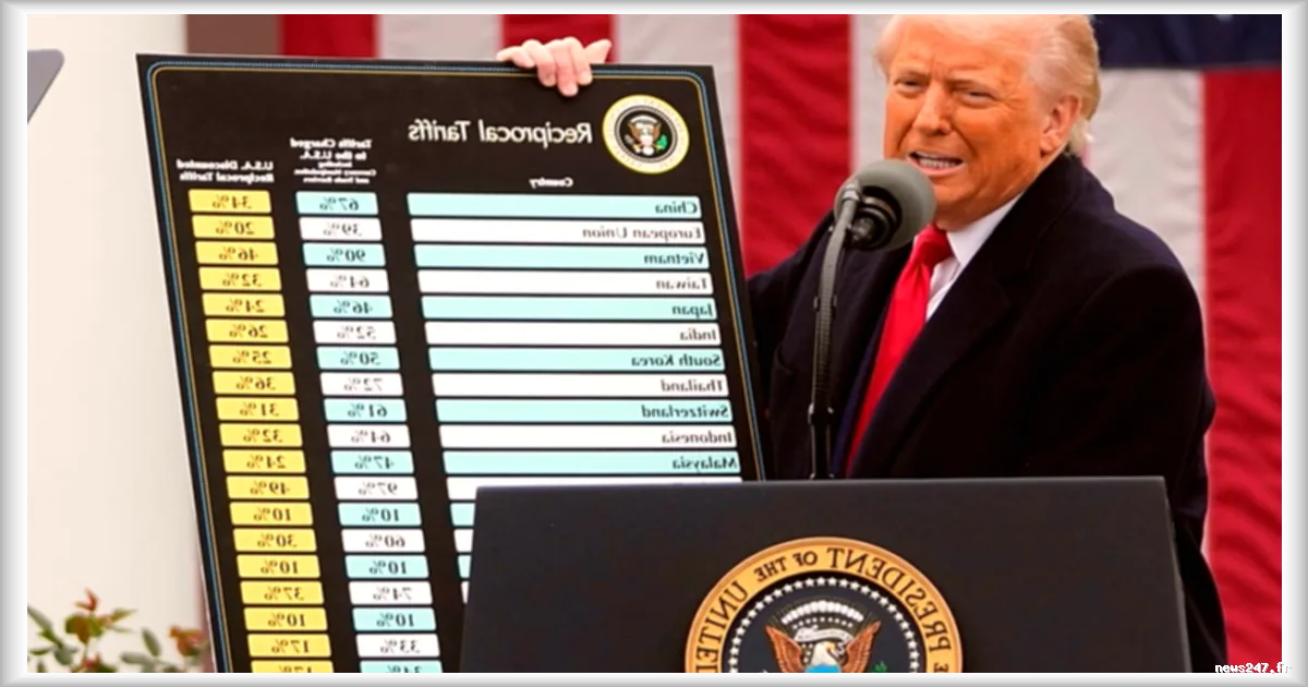 Donald Trump impose de nouveaux droits de douane sur 60 pays pour lutter contre le travail forcé
