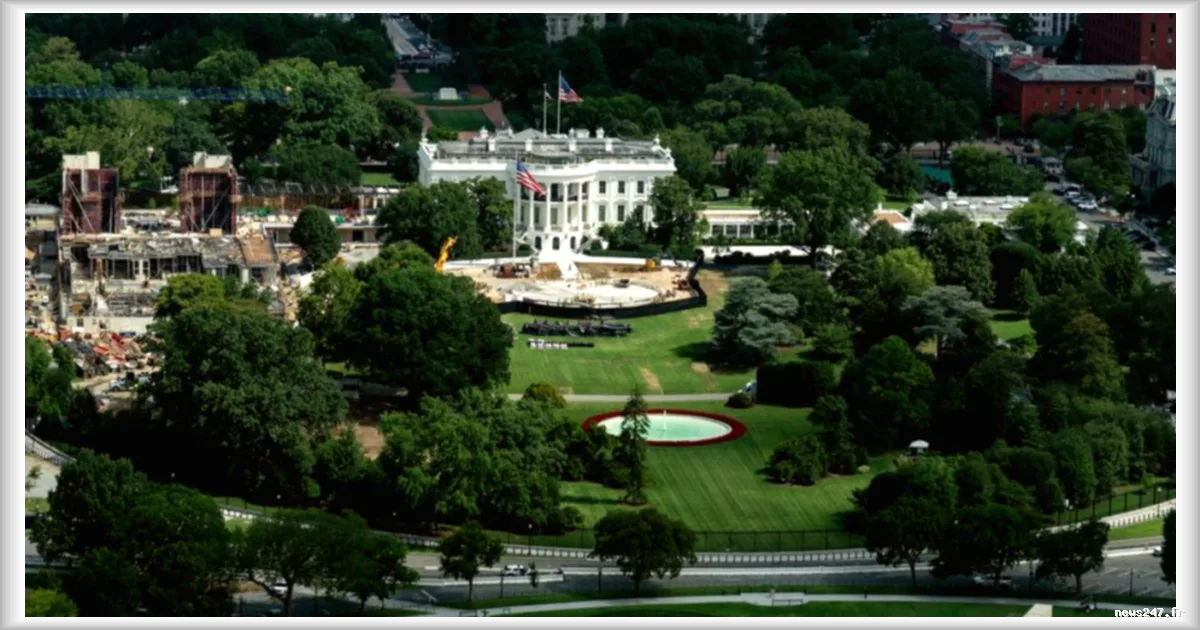 Donald Trump ordonne la construction d'un nouvel héliport à la Maison-Blanche