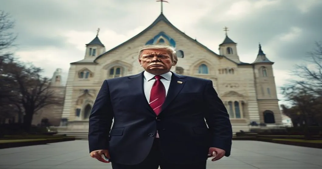 Donald Trump provoque une crise avec les catholiques américains après des attaques contre le pape et le partage d'un photomontage