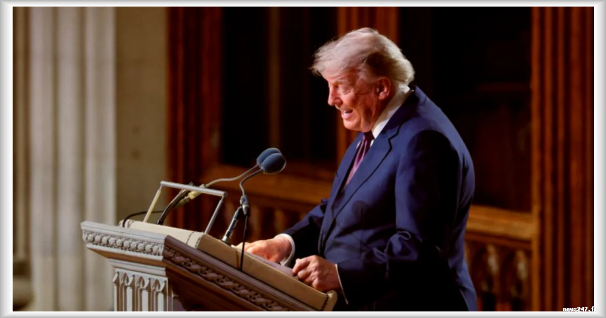 Donald Trump rend hommage au sénateur Lindsey Graham
