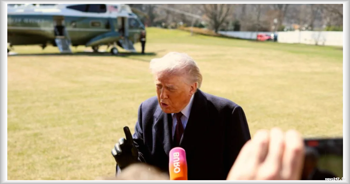 Donald Trump se prononce sur un recours éventuel à la force militaire contre l'Iran