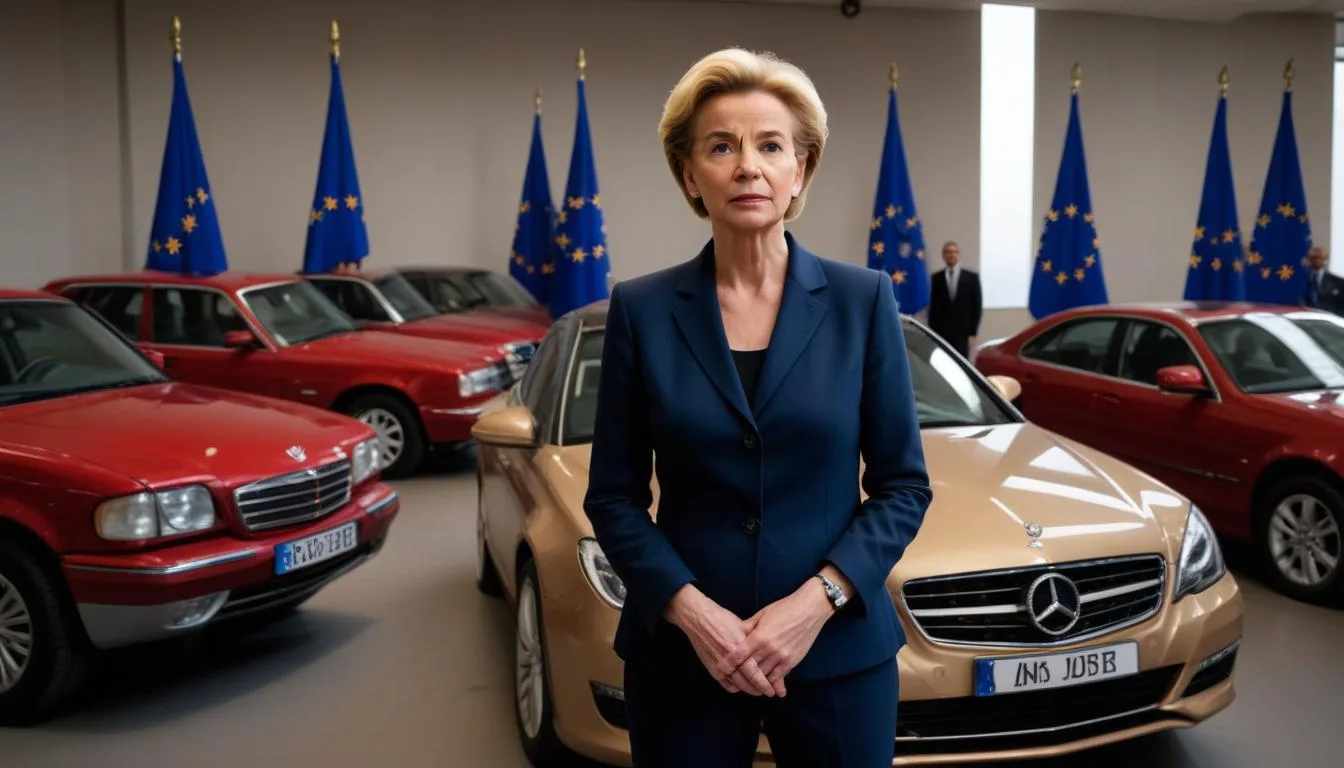 Droits de douane américains : Ursula von der Leyen réaffirme la position de l'UE face aux menaces de Trump