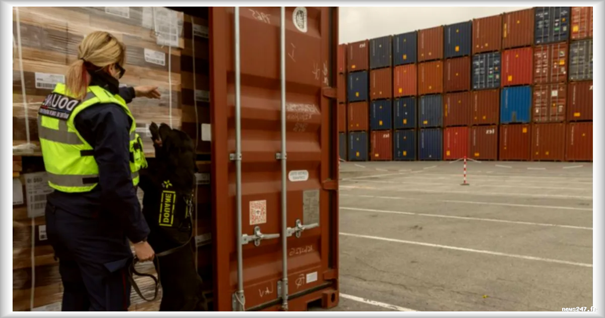 Dunkerque, nouvelle cible des narcotrafiquants : 13 tonnes de cocaïne saisies pour 865 millions d'euros