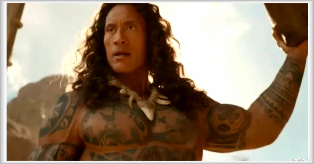 Dwayne Johnson incarne Maui dans la bande-annonce de Vaiana : La légende du bout du monde
