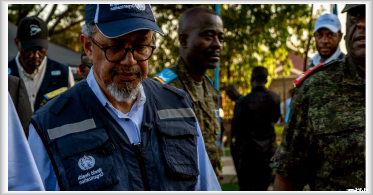 Ebola en RDC : le directeur de l’OMS en mission de soutien à Bunia et lance un appel à la mobilisation