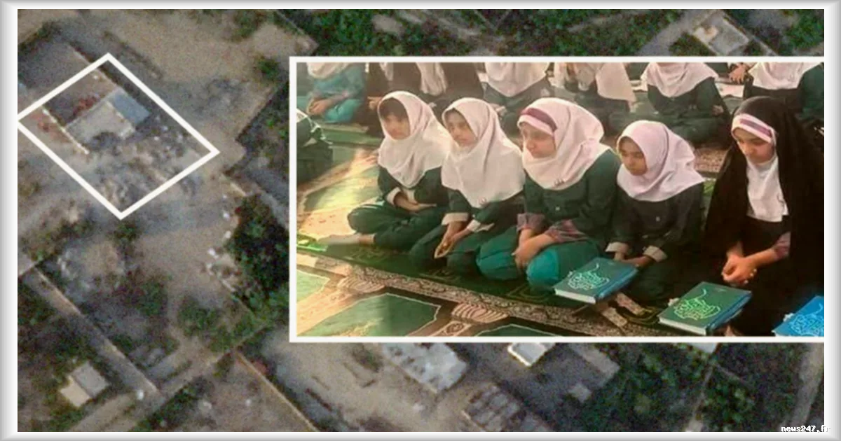 Ecole bombardée en Iran : les preuves visuelles de la présence d'enfants parmi les victimes