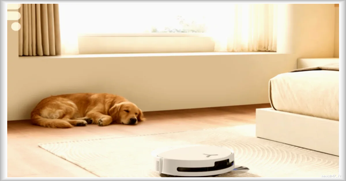ECOVACS dévoile son aspirateur robot T90 Pro OMNI, plus puissant et silencieux