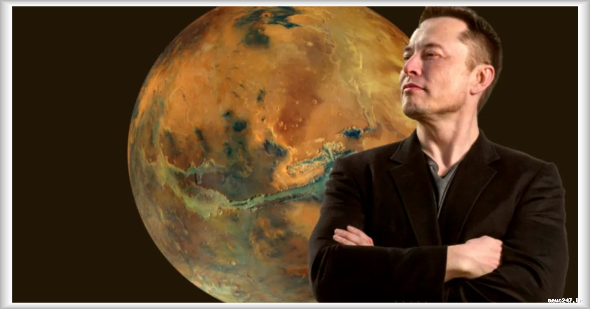Elon Musk réitère sa promesse : des humains sur Mars dans « 5 à 7 ans »