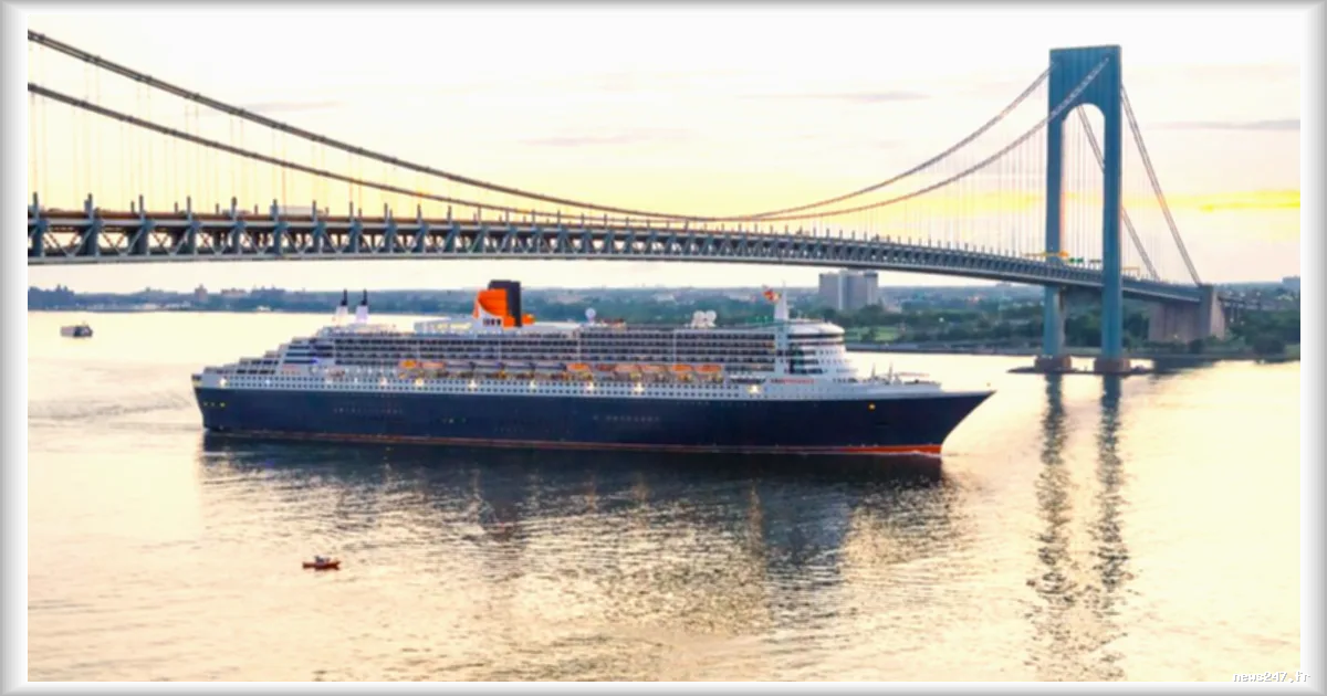 Embarquement à bord du Queen Mary 2 : la transatlantique emblématique du Havre à New York