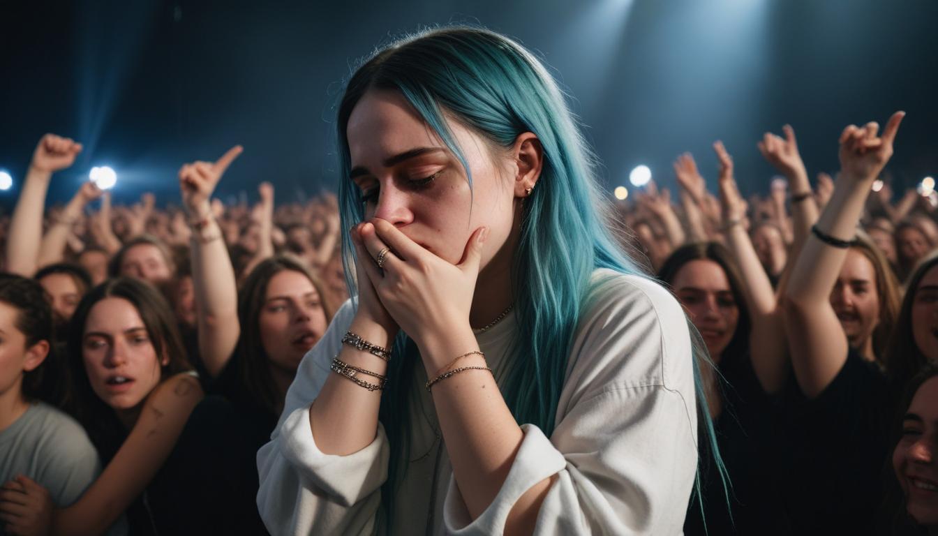Emilie Tronche raconte sa crise d'angoisse de bonheur au concert de Billie Eilish