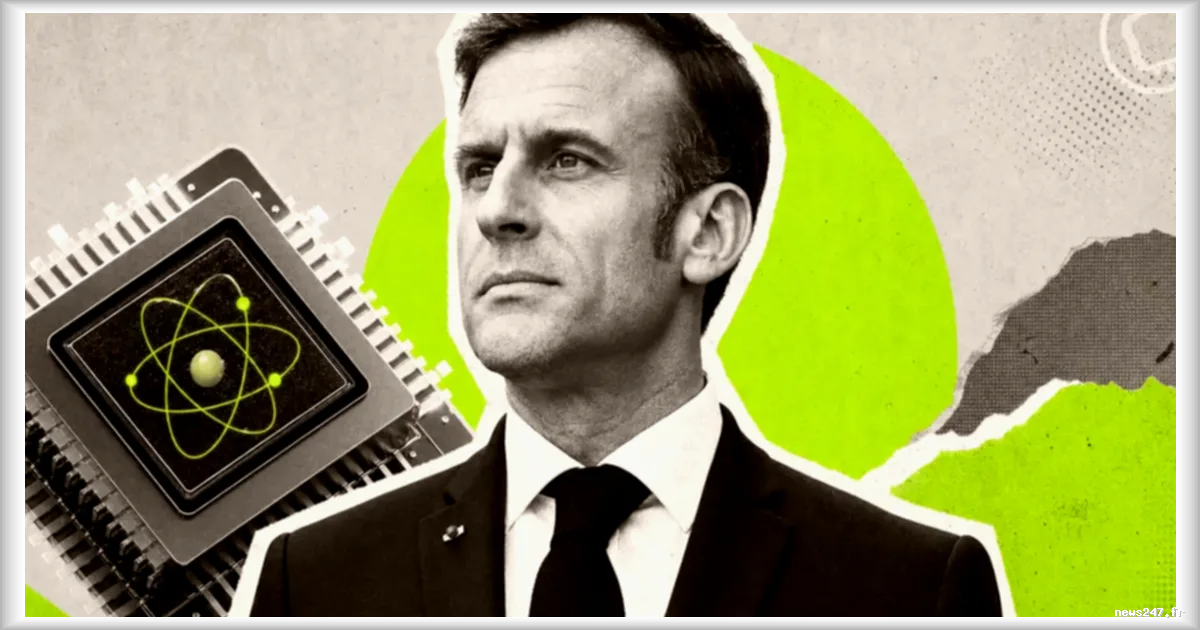 Emmanuel Macron annonce 1,55 milliard d’euros pour les semi-conducteurs et l’informatique quantique