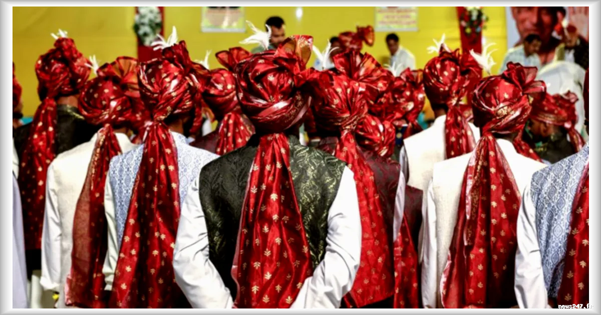 En Inde, les mariages collectifs se transforment en pièges pour les familles modestes