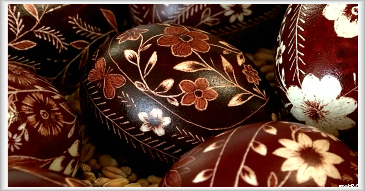 En Slovénie, les femmes perpétuent l'artisanat ancestral des œufs « drsanke » pour Pâques