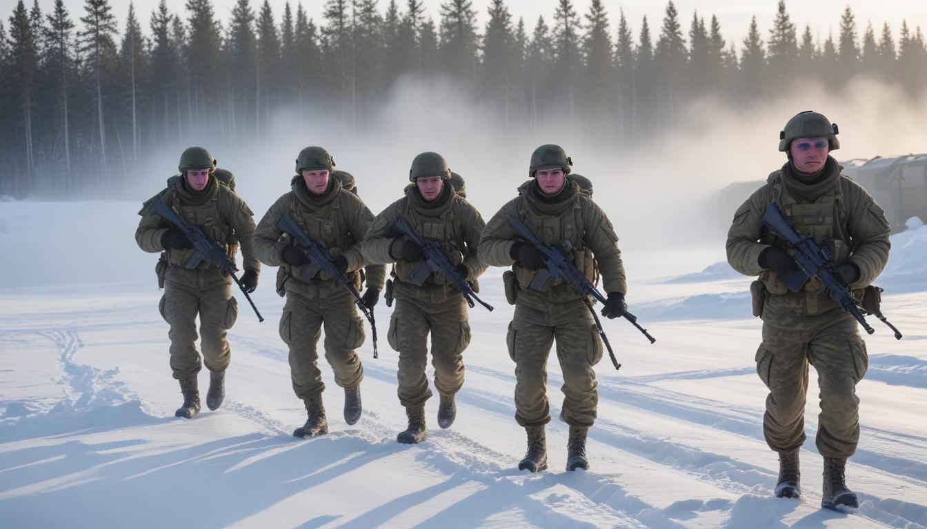 En Suède, les militaires s’entraînent à la guerre polaire