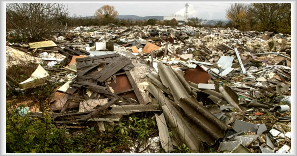 Espagne : quatre personnes arrêtées pour 46 000 tonnes de déchets illégaux français