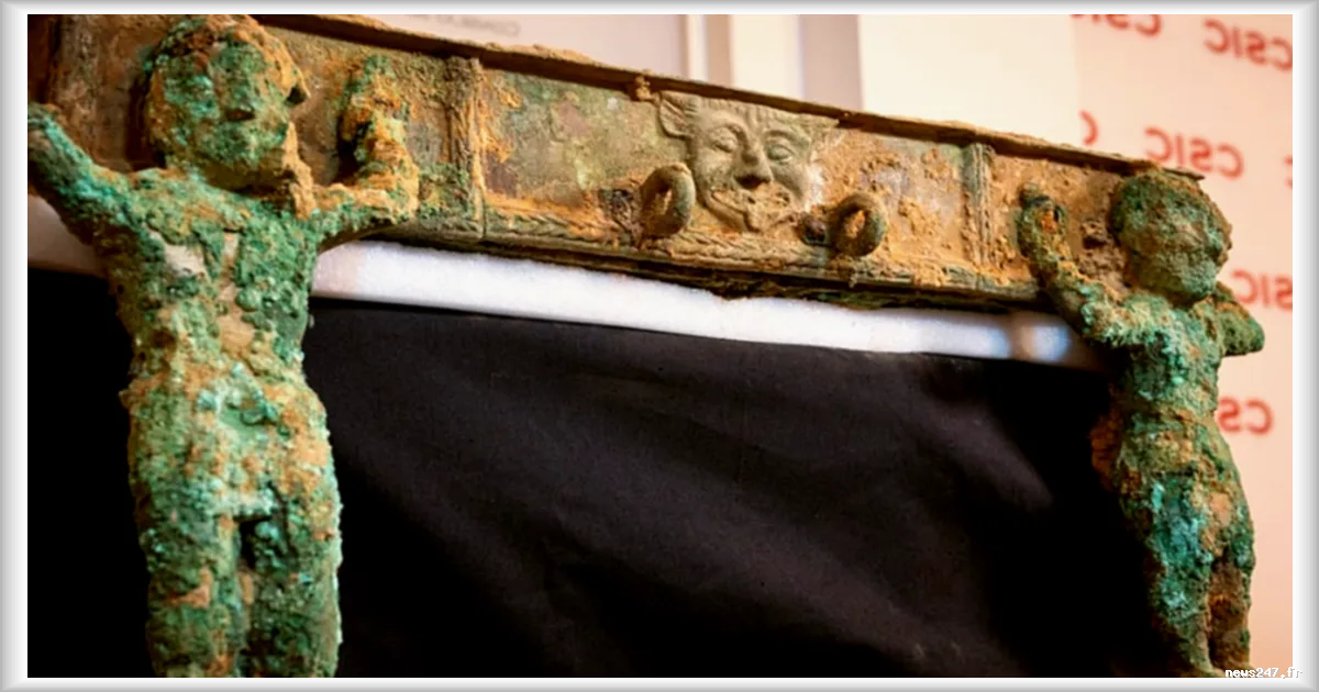 Espagne : un char en bronze de 2 500 ans découvert à Tartessos éclaire les échanges méditerranéens