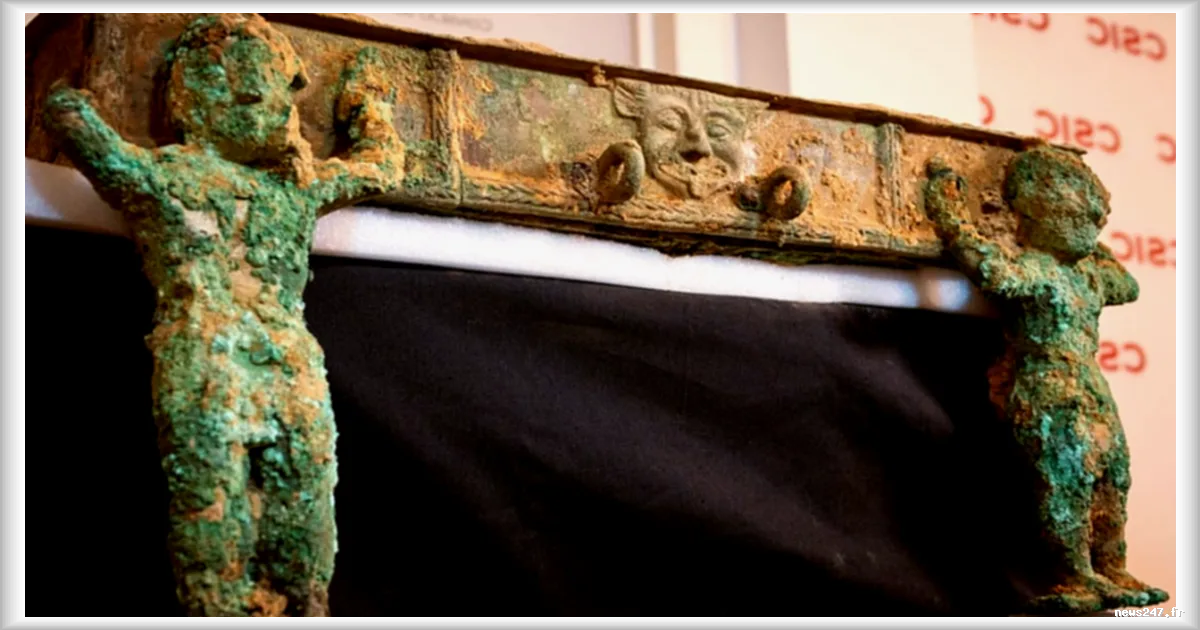 Espagne : un char en bronze de 2 500 ans découvert à Tartessos éclaire les échanges méditerranéens