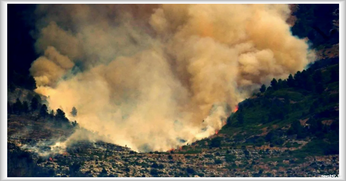Espagne : un incendie majeur ravage la Costa Brava, une dizaine de communes confinées