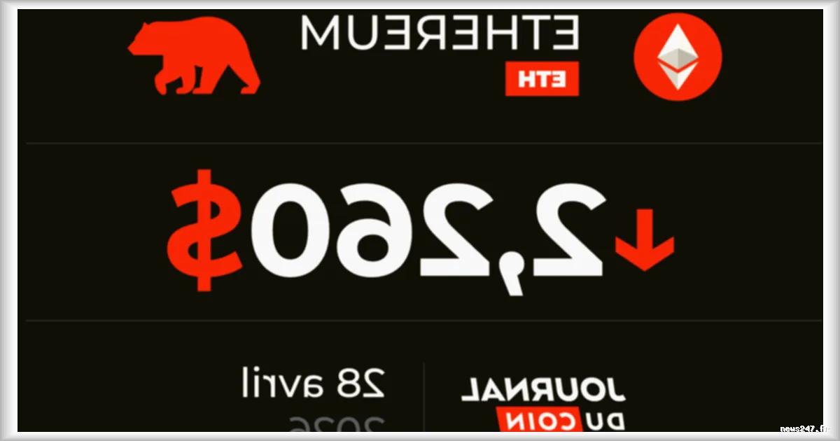 Ethereum à un carrefour : hésitation à 2 350 $, risque de chute