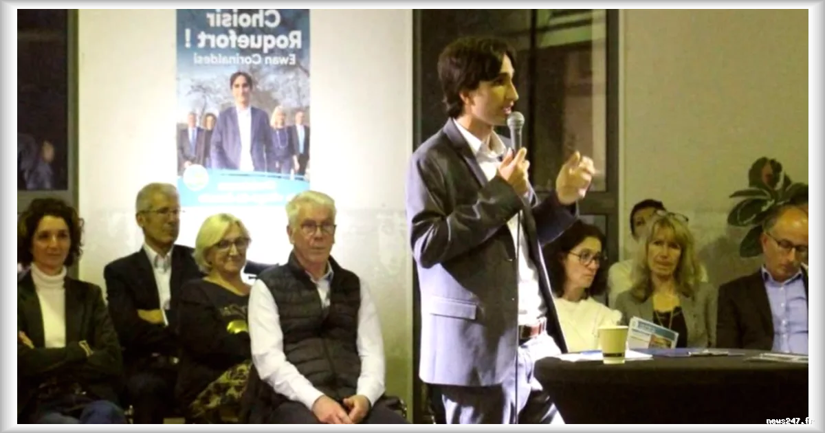 Ewan Corinaldesi, le plus jeune maire des Alpes-Maritimes, remporte la mairie de Roquefort-les-Pins à 20 ans