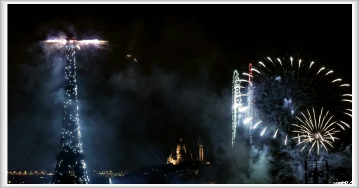 Feu d’artifice du 13 juillet à Paris : 1 600 drones à effets pyrotechniques pour une édition spéciale