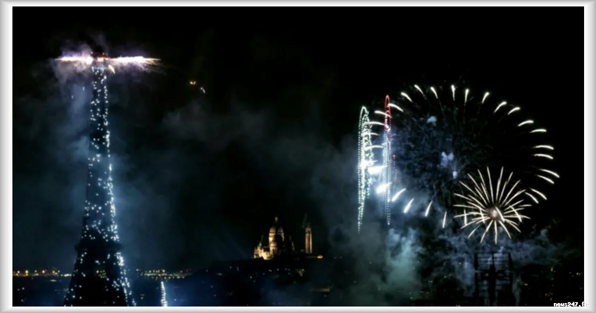 Feu d’artifice du 13 juillet à Paris : 1 600 drones à effets pyrotechniques pour une édition spéciale