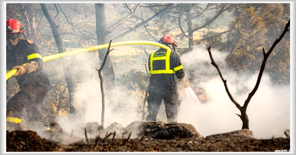 Feux de forêt dans le Sud : six départements en alerte rouge, bilan et mobilisation en cours
