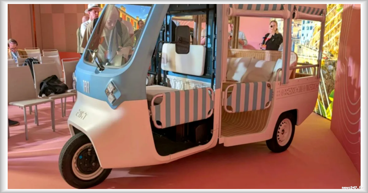 Fiat officialise l’arrivée en France du Tris, son tricycle électrique, et présente un concept « Dolcevita »