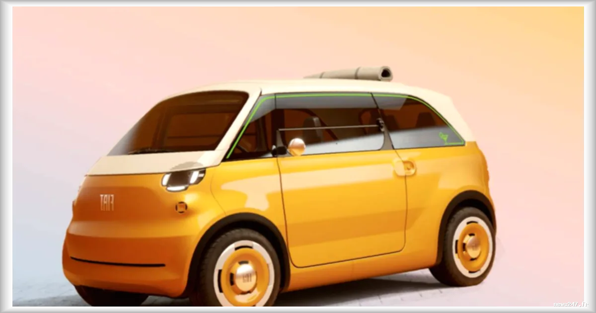 Fiat présente la Multiplina, une voiture électrique à quatre places accessible dès 16 ans