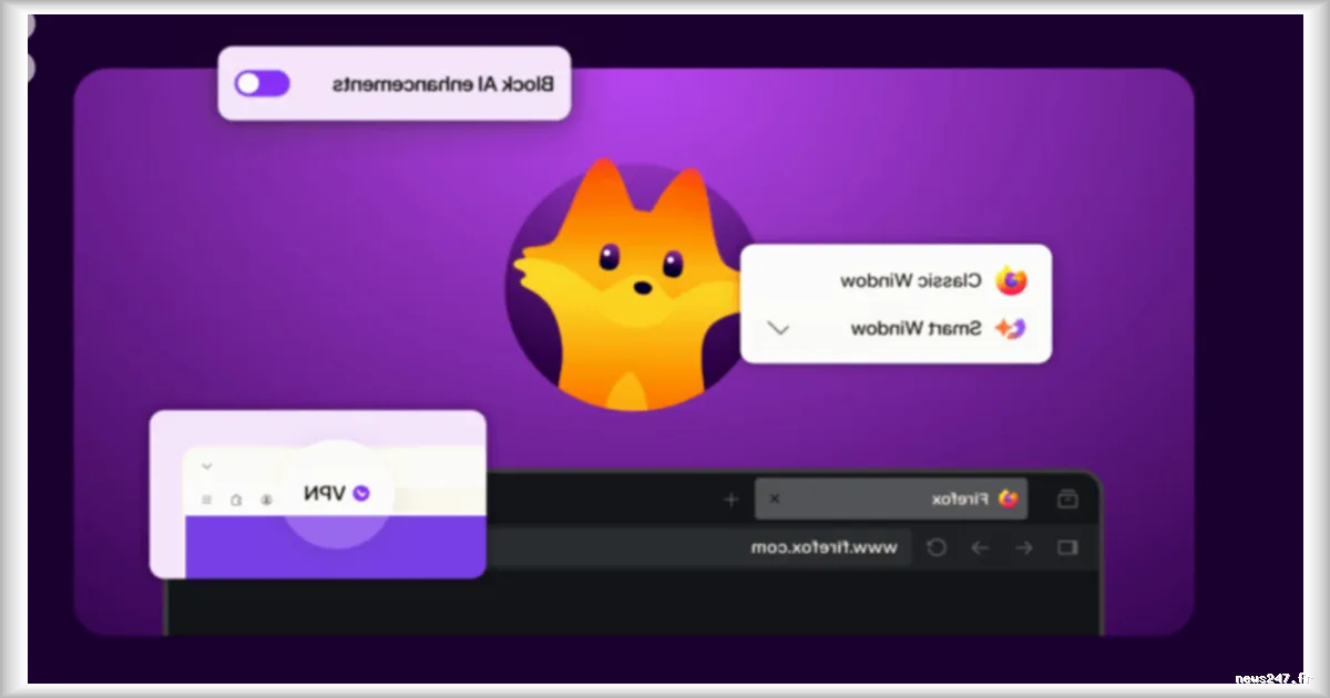 Firefox 149 revient aux fondamentaux avec un VPN gratuit et du split-screen