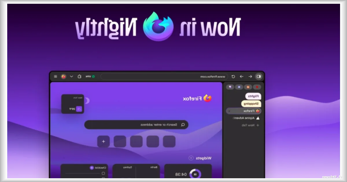 Firefox dévoile sa nouvelle interface : une refonte progressive qui s'annonce pour les utilisateurs