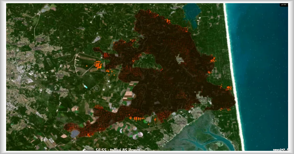 Flamap : la nouvelle carte en temps réel des feux de forêt lancée par le créateur de CovidTracker