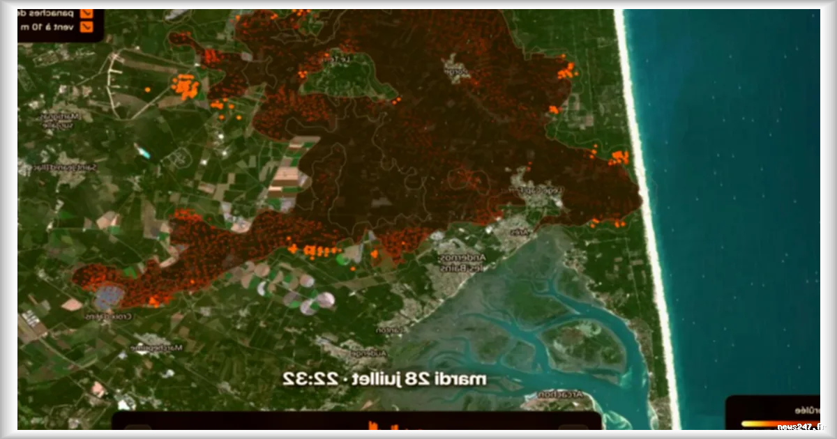 Flamap : un outil open source pour suivre en temps réel l’évolution des incendies